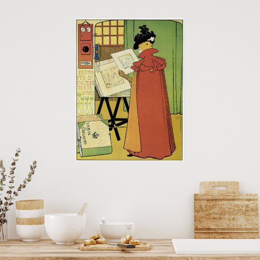 Lambree in Brussel Poster (Keuken)