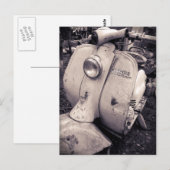 Lambretta 150 ld briefkaart (Voorkant / Achterkant)