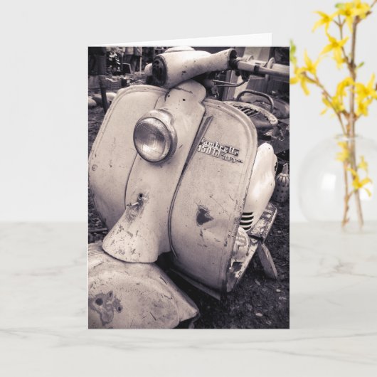 Lambretta 150 LD Kaart (Gele Bloem)