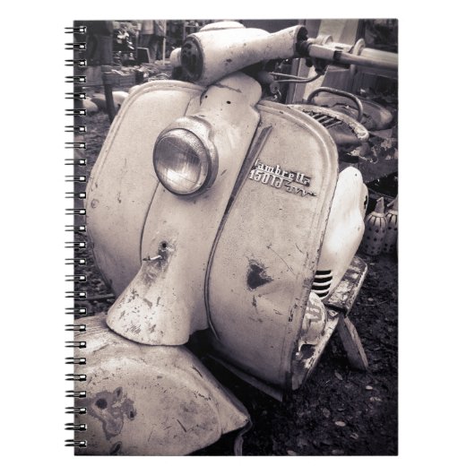 Lambretta 150 ld notitieboek (Voorkant)