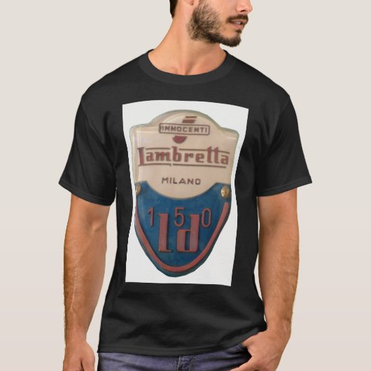 Lambretta badge Classic T-Shirt (Voorkant)