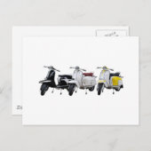 lambretta briefkaart (Voorkant / Achterkant)