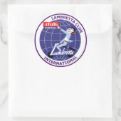Lambretta Club Internationale Sticker Set van 6 (Tas)