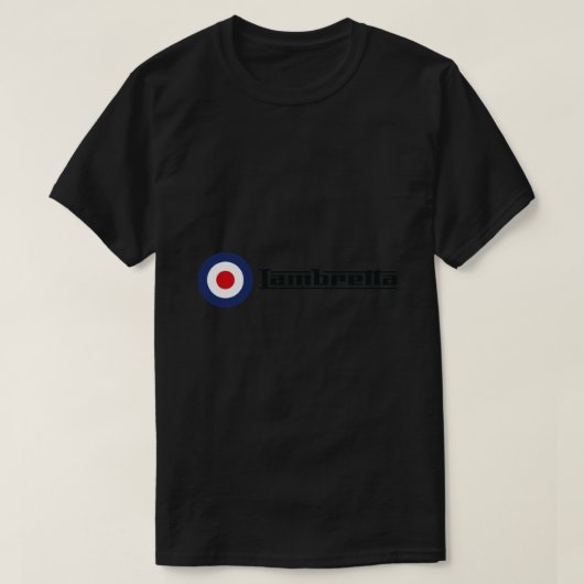 Lambretta Logo with Roundel Classic T-Shirt (Design voorkant)