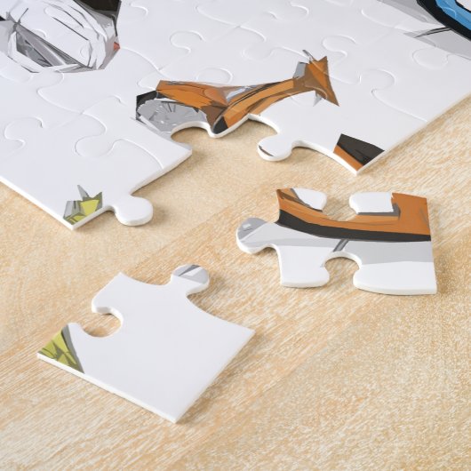 Lambretta Pop Art Legpuzzel (Zijkant)