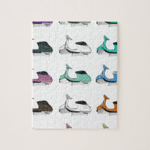 Lambretta Pop Art Legpuzzel