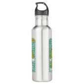 Lambton Worm en Knight Waterfles (Achterkant)