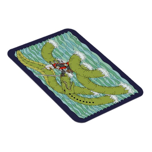 Lambton Worm Magneet (Rechterzijde)