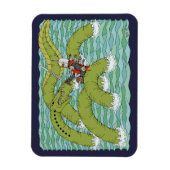 Lambton Worm Magneet (Verticaal)