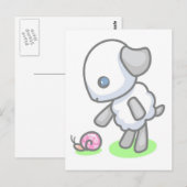 Lamby-Pie Snail Mail Briefkaart (Voorkant / Achterkant)