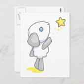 Lamby-Pie's Wish Briefkaart (Voorkant / Achterkant)