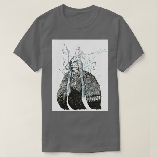 Lame Deer Seeker of Vision T-shirt (Design voorkant)