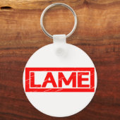 Lame Stamp Sleutelhanger (Voorkant)