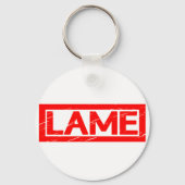 Lame Stamp Sleutelhanger (Achterkant)
