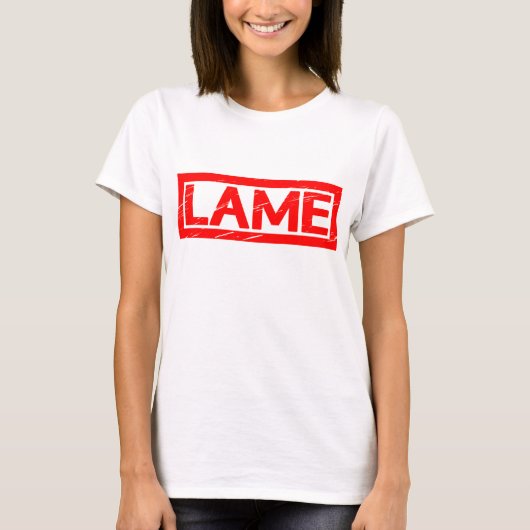 Lame Stamp T-shirt (Voorkant)
