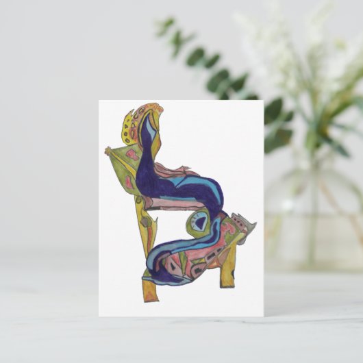 Lamed Briefkaart (Staand voorkant)