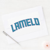 LaMelo Ball - Charlotte Basketball Rechthoekige Sticker (Envelop)