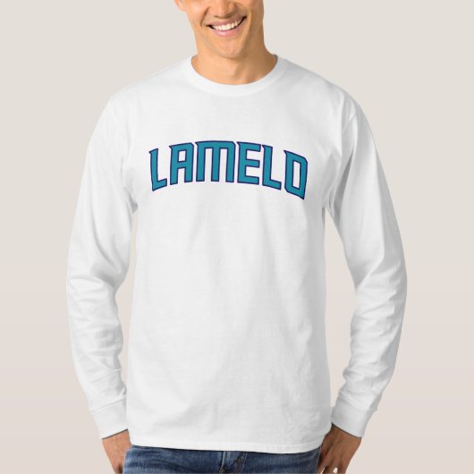 LaMelo Ball - Charlotte Basketball T-Shirt (Voorkant)