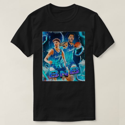LaMelo Ball x Miles Bridges T-shirt (Design voorkant)