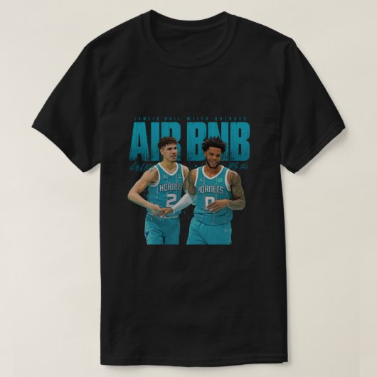 LaMelo Ball x Miles Bridges T-shirt (Design voorkant)