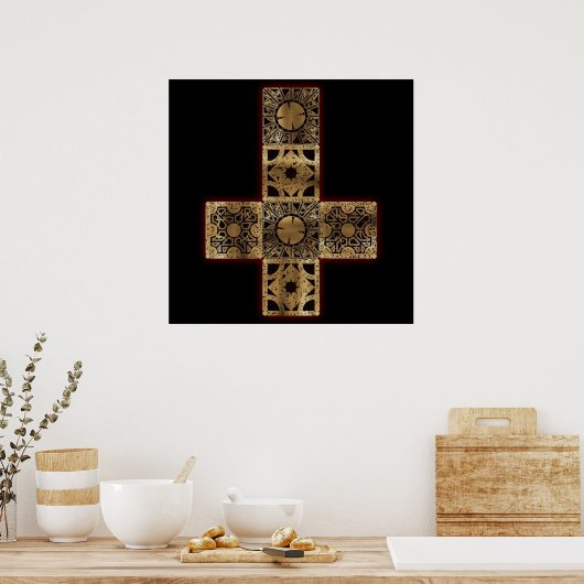 Lament Configuration Cross Poster (Keuken)