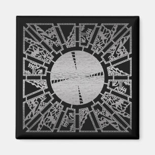 Lament Panel 1 (zilver) Magneet