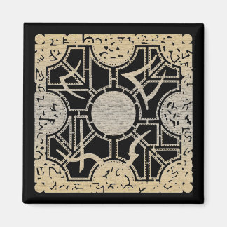 Lament Panel 3 (messing) Magneet