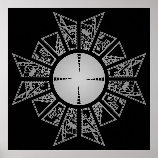 Lament star Silver Poster (Voorkant)