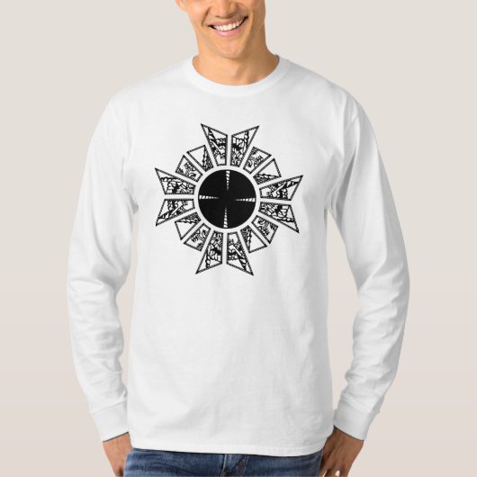 Lament ster zwart t-shirt (Voorkant)