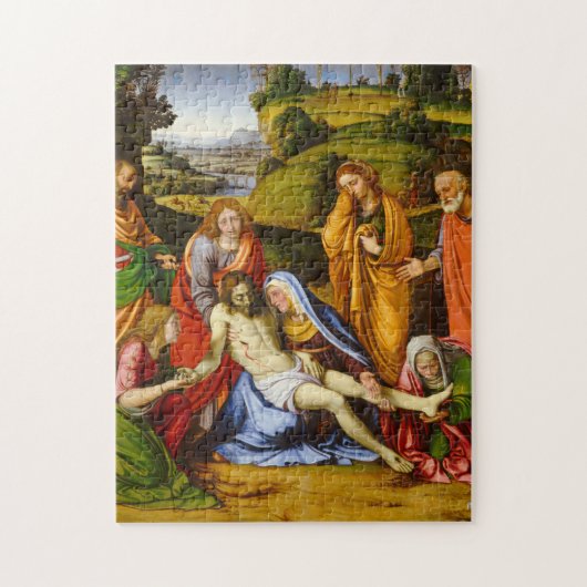 Lamentatie door Andrea Solario Legpuzzel (Verticaal)