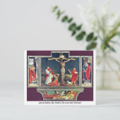 Lamentatie door Mathis Grunewald Gothart Briefkaart (Staand voorkant)