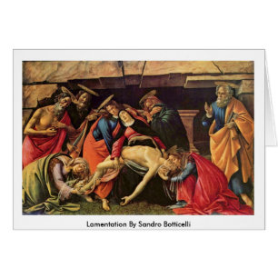 Lamentatie door Sandro Botticelli