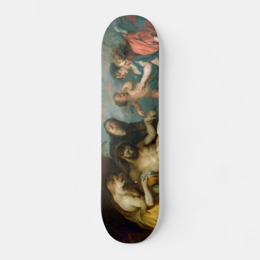 Lamentatie over de dode Christus Anthony van Dyck Persoonlijk Skateboard (Voorkant)