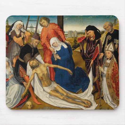 Lamentatie over Dood Christus, c. 1460-1464 Muismat (Voorkant)