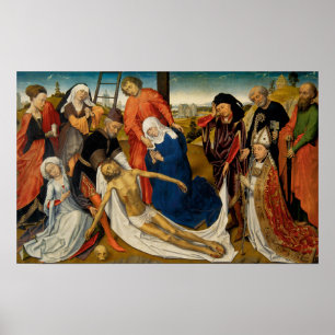 Lamentatie over Dood Christus, c. 1460-1464 Poster