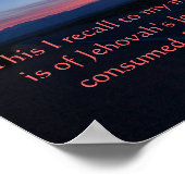 Lamentaties 3: 21-22 poster (Hoek)