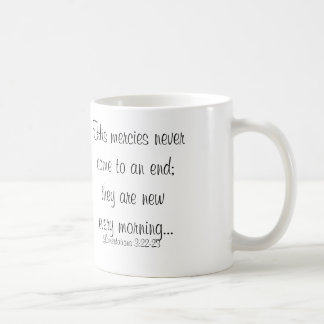 Lamentaties 3:22-23 Mok