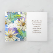 Lamentaties 3:22 Zijn getrouwe liefde eindigt nooi Kaart (Binnen)