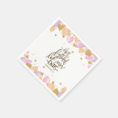 Lamentaties 3:22 Zijn Trouwe Liefde Valentijns Servet (Hoek)