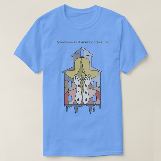 Lamentaties van American Aquarium T-shirt (Design voorkant)