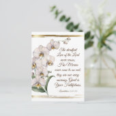 Lamentations 3:22-23 Steadfast Love of the Lord Briefkaart (Staand voorkant)