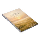 Lamentations 3:22 Bible Verse Christian Faith Notitieboek (Rechterzijde)