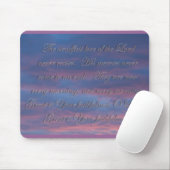 Lamentations 3:22 De steadsnelle liefde van de Hee Muismat (Met muis)