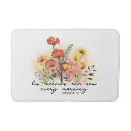 Lamentations 3:23 Zijn genootschappen zijn elke oc Badmat