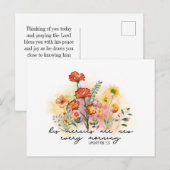 Lamentations 3:23 Zijn genootschappen zijn elke oc Briefkaart (Voorkant / Achterkant)