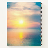 Lamentations 3:23 Zijn genootschappen zijn elke oc Notitieboek (Achterkant)