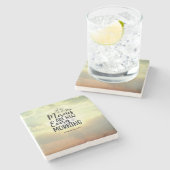 Lamentations 3:23 Zijn genootschappen zijn elke oc Stenen Onderzetter (Zijkant)