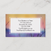 Lamentations 3:23 Zijn genootschappen zijn nieuwe  Visitekaartje (Achterkant)