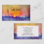 Lamentations 3:23 Zijn genootschappen zijn nieuwe  Visitekaartje (Voorkant / Achterkant)