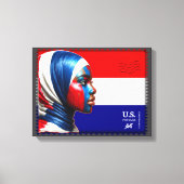  L'Amerique - Mslm Canvas Afdruk (Voorkant)